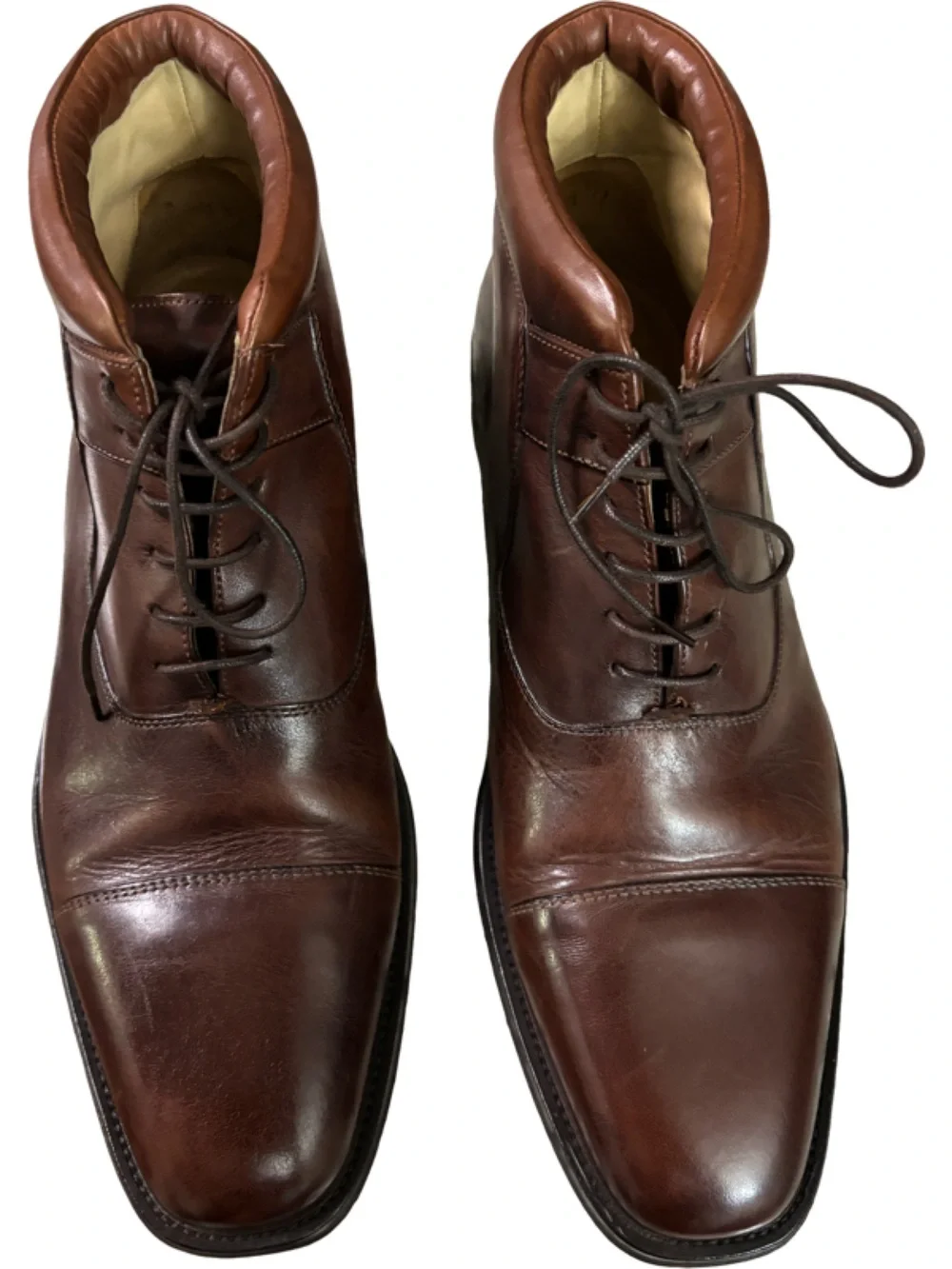 Johnston & Murphy polished brown